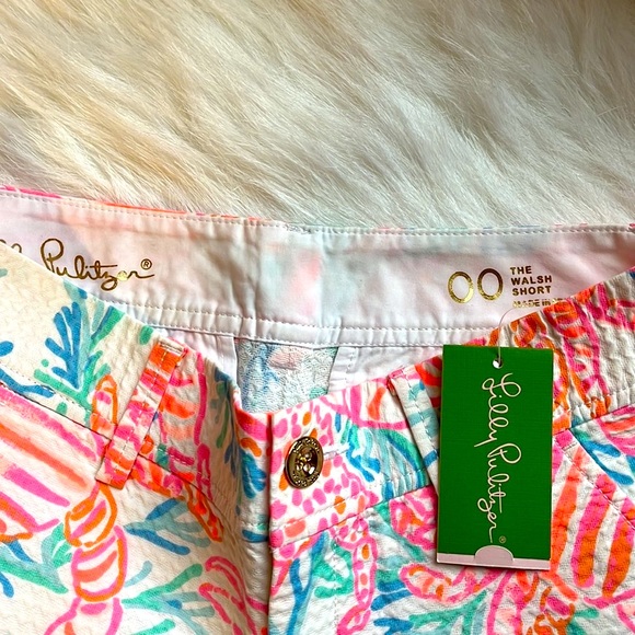 Lilly Pulitzer The Walsh Short Crab Print - Picture 4 of 4